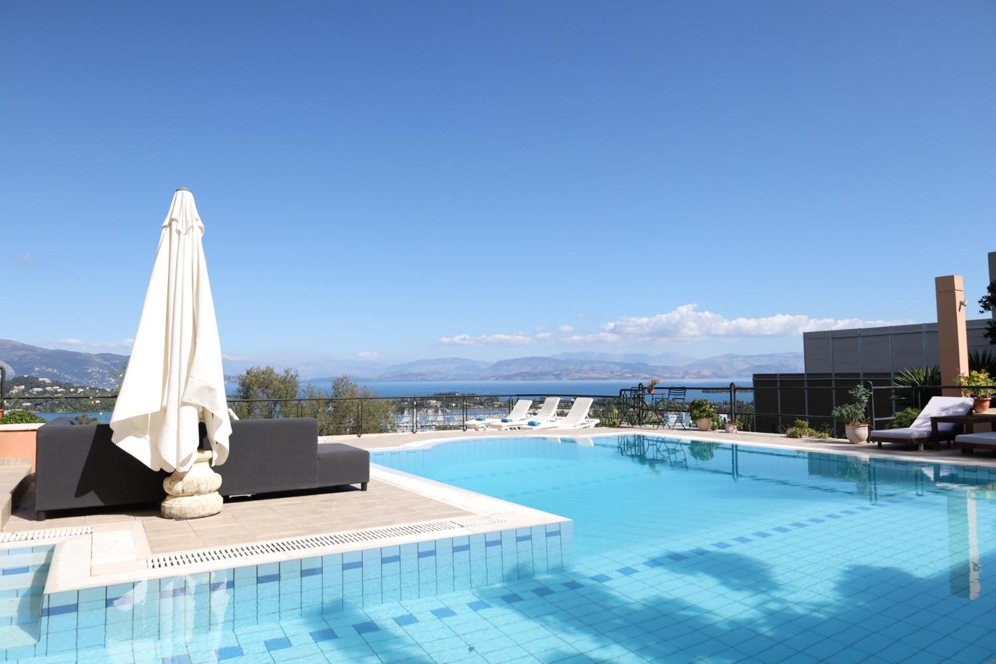 Villa Casa T With Amazing Views In Corfu *